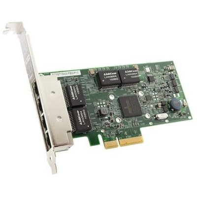 DELL Broadcom 5719 QP 1Gb Network Interface Card, Low Profile,CusKit (W0N4T) (analog 540-11147)