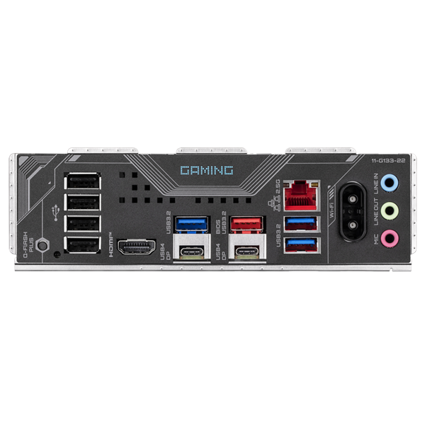 Фото GIGABYTE X870 GAMING WIFI6, AM5, X870, 4*DDR5, 4*SATA, 3*M.2, 4*USB 3.2, 4*USB 2.0, 2*Type-C, 3*PCIx16, HDMI, ATX