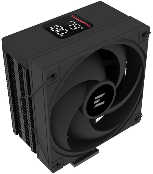 Фото ZALMAN CNPS9X ECO DS, 120mm FAN, 4 HEAT PIPES, 4-PIN PWM, 600-2100 RPM, 31.4 DBA MAX, HYDRO BEARING, ARGB TOP COVER, LIVE CPU TEMPERATURE DISPLAY, FULL SOCKET SUPPORT