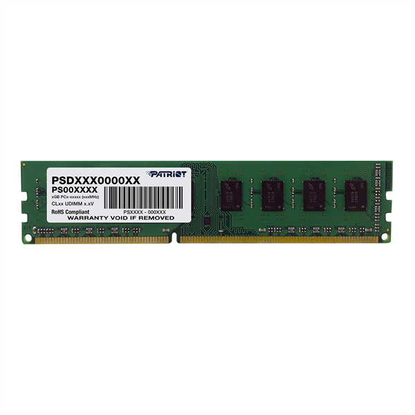 Patriot SL DDR3L DIMM 4GB 1600MHz CL11 1*4GB 11-11-11-28 1.35V