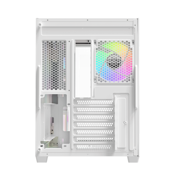 Фото Ocypus Iota C70 WH Curve ARGB Digital, ATX, Type-C*1, USB3.0*2, REAR 1x120mm ARGB, MB SIDE 3x120mm ARGB