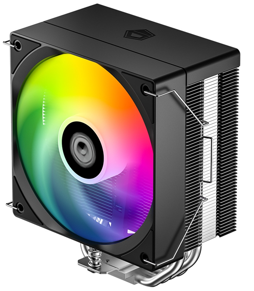 Фото ID-COOLING SE-214-XT V2 ARGB LGA1851/1700/1200/115X/AM5/AM4 (16шт/кор, TDP 200W, PWM, 4 тепл.трубки прямого контакта, FAN 120mm, Addressable RGB LED) RET