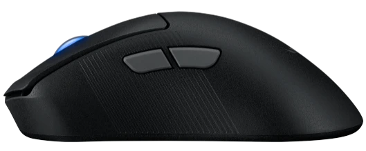 Фото ASUS ROG KERIS II WIRELESS ACE, 54g, 2.4GHz RF, Bluetooth, 42K DPI Sensor, 5 Programmable Buttons, Black