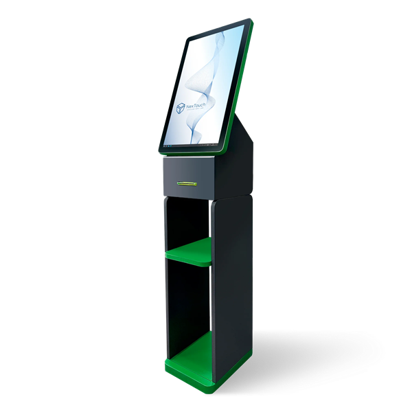 Фото Интерактивный терминал Nextouch NextStand 24PQ (напольный): 23,6", FHD(1920х1080), PCAP, 10 касаний, 250 кд/м, Intel Core i3, DDR4 8Gb, 128 Gb, Динамики: 2х5 Вт, Wi-Fi, USB 2.0, LAN, ОС: Windows IoT