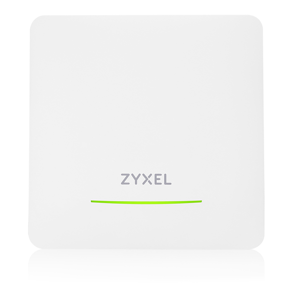 Фото Zyxel NebulaFlex NWA50BE PRO, Wi-Fi 7 (BE6500), MU-MIMO 2x2+2x2, 1xLAN 2.5GE, без поддержки 802.1x и Captive portal, БП в комплекте