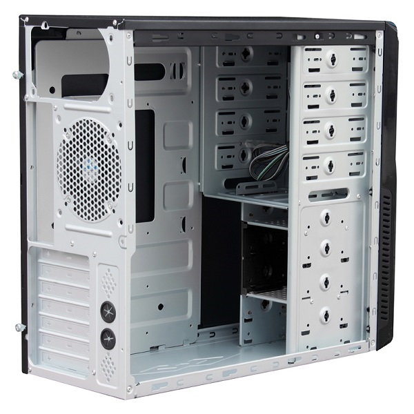 Фото MidiTower Powerman BA833 Black PM-600ATX-F U3.0*2+A(HD) ATX, mATX