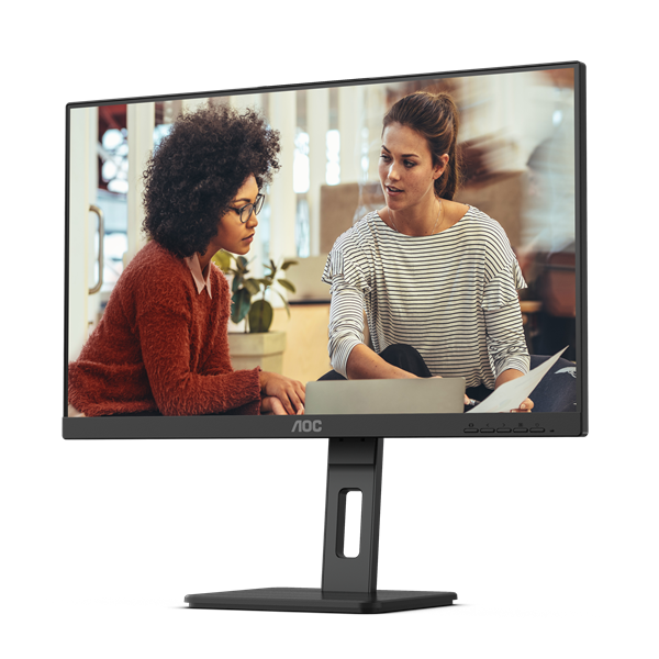 23.8" AOC 1920х1080 WLED 16:9 IPS 300cd, 1000:1, 20М:1, 4 ms, 178°/178°, VGA, HDMI, DP, 100 Hz, Speakers, Tilt, Height, Swivel, Pivot, Internal, VESA, Black, 3y