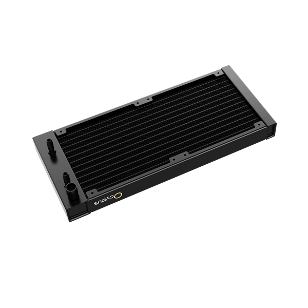 Фото Ocypus Sigma L24 BK ARGB, 240mm, LCD Pump 2.4", 2x120mm ARGB fans, LGA115X/1200/1700/18XX, AM4/AM5