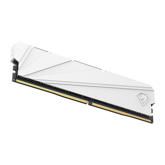 Фото Netac Shadow S 8GB DDR4-3600 (PC4-28800) C18 18-22-22-42 1.35V XMP Memory module (DIMM) White