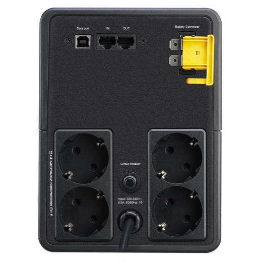 Фото APC Back-UPS 1600VA/900W, 230V, AVR, 4 Schuko Sockets, USB, 1 year warranty