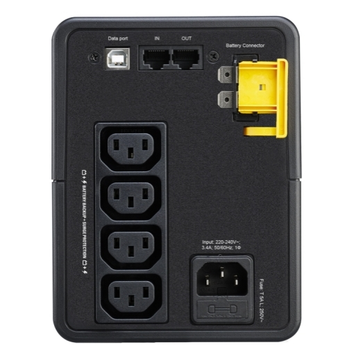 Фото APC Back-UPS 750VA/410W, 230V, AVR, 4xC13 Outlets, USB, 1 year warranty