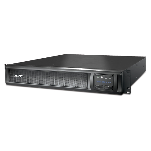 Фото APC Smart-UPS X 750VA/600W, Tower/RM 2U, Ext. Runtime, Line-Interactive, LCD, Out: 220-240V 8xC13 (1-gr. switched) , SmartSlot, USB, COM, EPO, HS User Replaceable Bat, Black, 1 year warranty (REP: SUA