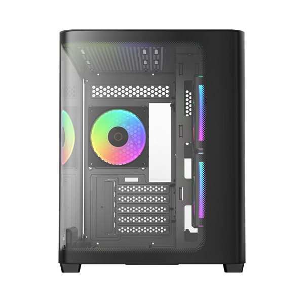 Ocypus Iota C50 BK Curve ARGB Digital, MATX, Type-C*1, USB3.0*2, REAR 1x120mm ARGB, MB SIDE 2x120mm ARGB