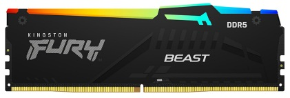 Kingston 32GB 5600MT/s DDR5 CL40 DIMM FURY Beast RGB