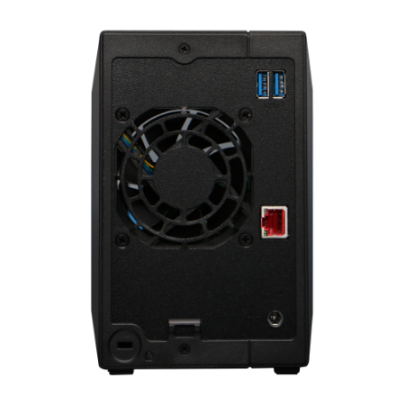 Фото ASUSTOR AS3302T V2 2-Bay NAS/MPl/ARM64 64-bit 1.7GHz/2GBDDR4/noHDD,LFF(HDD,SSD),/1x2.5GbE(LAN)/3xUSB3.2