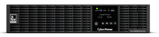 Фото CyberPower OL1000ERTXL2U Online 1000VA/900W USB/RS-232/Dry/EPO/SNMPslot/RJ11/45/ВБМ (8 IEC С13)