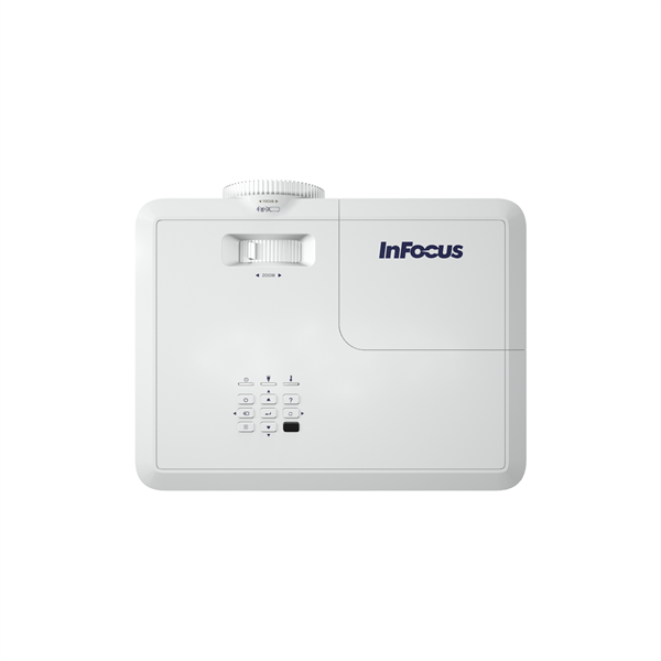 Фото INFOCUS IN0026SL DLP, 4000 lm, WXGA, 30 000:1, 1.54~1.72:1, 2xHDMI 1.4, VGA in/out, S-Video, 3.5mm in/out, USB-A, RS-232, лампа 15 000ч.(ECO mode), 10W, 27дБ, 2,6 кг, БЕЛЫЙ, замена SP226, IN116BB