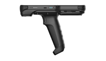 Фото Bluebird EK430 GUN Long Range; Qualcomm, Android 10, GMS, WWAN, 4.3", 4GB, 32GB, SE4850, 5MP, 13MP, Hot Swap, 6800mAh Battery, NFC, 1 Nano SIM, Micro SD, IP65, 34 w/ F-Keys, USB-C, Trigger Handle, RUB