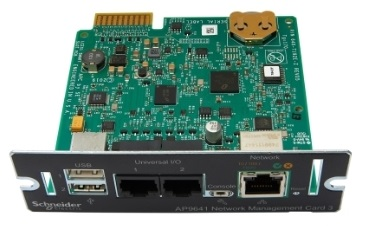 Фото APC UPS SNMP Network Management Card 3 with Environmental Monitoring