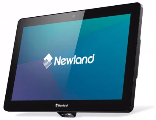 Фото Newland NQuire 1000 III Micro Kiosk with 10" Touch Screen, 4GB/64GB, 2D CMOS Mega Pixel imager with Laser Aimer (CM6x, Landscape), 8MP front camera, BT, 4G, GPS, WiFi and POE.Incl. wall mount bracke