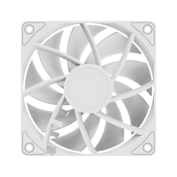 Фото Ocypus Gamma F12 WH, 120x120x25mm, 3-PIN, 1300 RPM, 24.5 DBA MAX, HYDRO BEARING