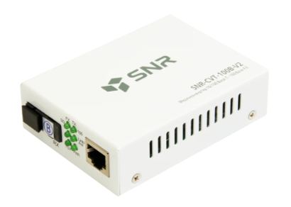 SNR Медиаконвертер 10/100-Base-T / 100Base-FX, Tx/Rx: 1550/1310нм, V2