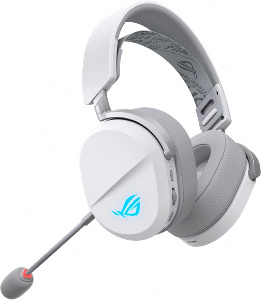ASUS ROG PELTA, USB-C, 2.4GHz, Bluetooth, 309g, 20Hz~20kHz, RGB Lighting, White