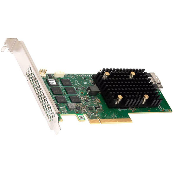 Broadcom RAID Controller 9560-8I, PCIe 4.0 x8 LP, Tri-Mode SAS/SATA/NVMe, RAID 0,1,5,6,10,50,60, 8port (1*int SFF8654), 4GB Cache, SAS3908, RTL