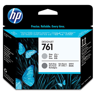 Печатающая головка HP 761 для Designjet T7100/T7200, серый/темно-серый