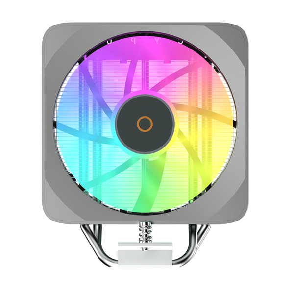 Ocypus Delta A40 EX BK Digital, 120mm ARGB FAN, Top Display Panel, 4 HEAT PIPES, 4-PIN PWM, 500-1800 RPM, 29DBA, HYDRO BEARING, LGA115X/1200/1700/18XX, AM4/AM5