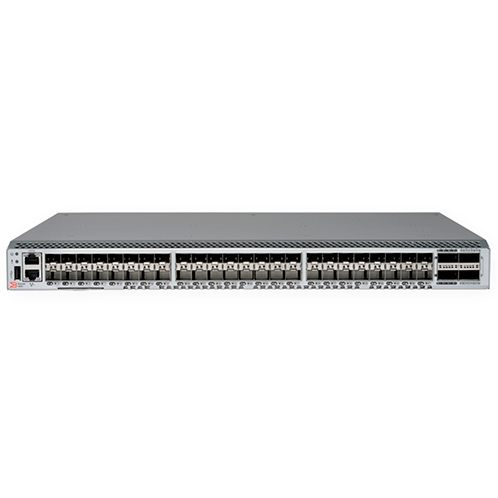 Brocade G620 FC, 64 ports/24 active, 24x32G SWL SFP+ trans, 2xRHS PowerSup, portside exh, rails, EntBndl gratis, FOS notupgradable (DS6620B,SN6600B,SNS3664,DB620S)
