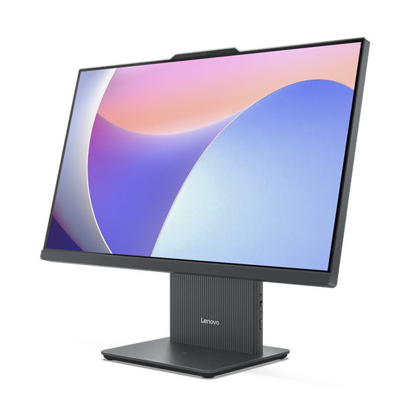 Фото Lenovo IdeaCentre AIO 24IRH9 23.8" FHD (1920x1080) IPS 250N 100Hz, i7-13620H, 1x16GB DDR5-5200, 512GB SSD M.2, Intel UHD, WiFi6, BT, 5MP Cam, USB KB&Mouse, NoOS, Luna Grey, 1Y