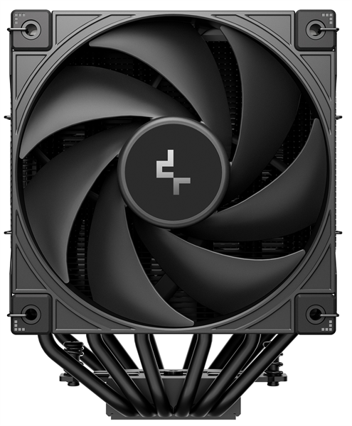 Фото DEEPCOOL AK620 G2 LGA1851/1700/1200/115X/AM5/AM4 (8шт/кор, TDP 260W, PWM, DUAL Fan 120mm, 6 тепл. трубок, Copper Base, Wood-grain top cover, черный) RET (R-AK620G2-BKNNMN-GJD)