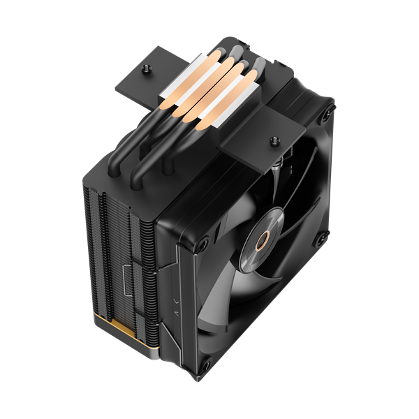 Фото Ocypus Iota A40 BK, 120mm FAN, Display Panel, 4 HEAT PIPES, 4-PIN PWM, 500-2000 RPM, 29DBA, FDB, LGA115X/1200/1700/18XX, AM4/AM5