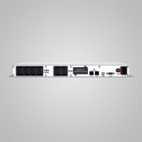 Фото CyberPower OR1000ERM1U Line-Interactive 1000VA/600W USB/RS-232/SNMPslot /RJ11/45 (4+2 IEC С13)