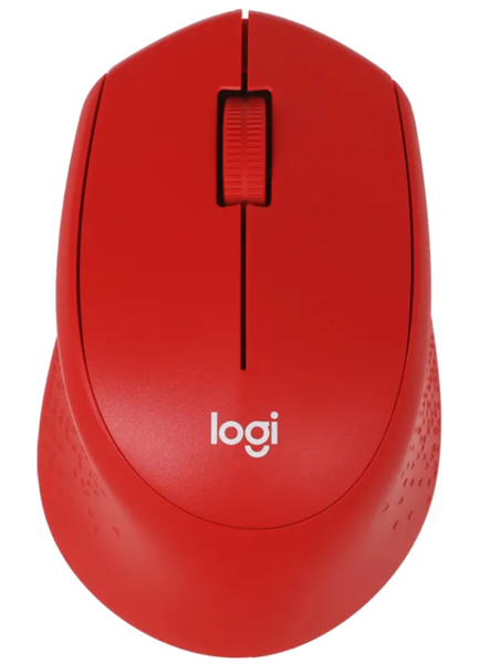 Logitech Wireless Mouse M280, Red, CN, [910-004308]