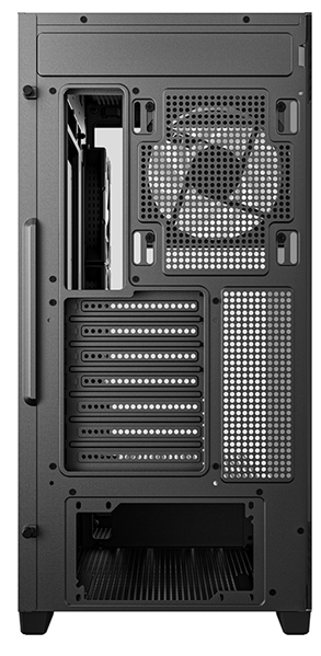 Фото Deepcool CG580 4F без БП, боковое окно (панорама), 4x120mm ARGB PWM вентилятора, черный, ATX (R-CG580-BKADA4-G-1)