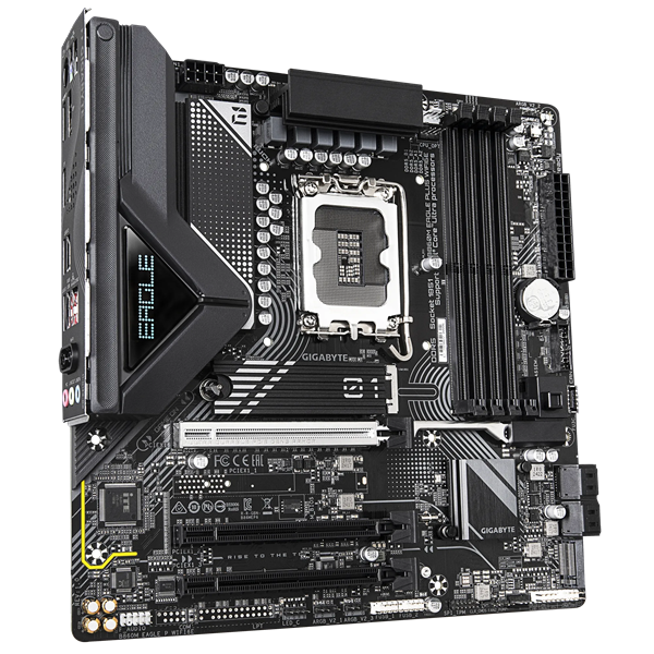 Фото GIGABYTE B860 EAGLE WIFI6E, LGA1851, B860, 4*DDR5, 4*SATA, 2*M.2, 2*USB 3.2, 3*USB 2.0, 3*PCIx16, HDMI+2*DP, ATX