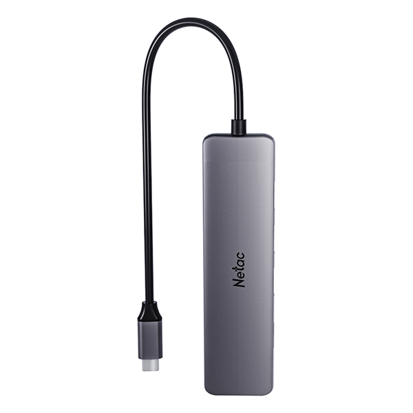 Фото Netac Hub WF14, Type-C to USB3.03+HDMI+mSD/SD 2.0 (repl. NT08WF14-30GR)
