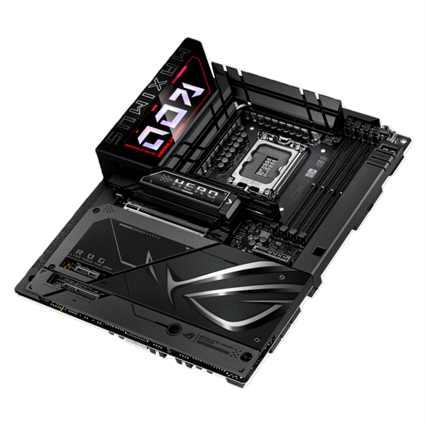 Фото ASUS ROG MAXIMUS Z890 HERO BTF, LGA1851, Z890, 4*DDR5, 4*SATA, 6*M.2, 8*USB 3.2, Type-C, 2*PCIx16, 1*PCIx1, 2*Thunderbolt™ 4, HDM, ATX; 90MB1KG0-M0EAY0