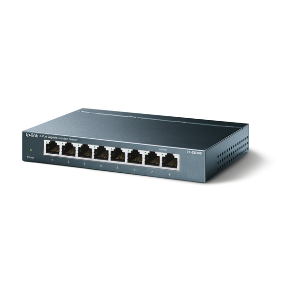 Фото TP-Link TL-SG108, 8-Port Gigabit Desktop Switch