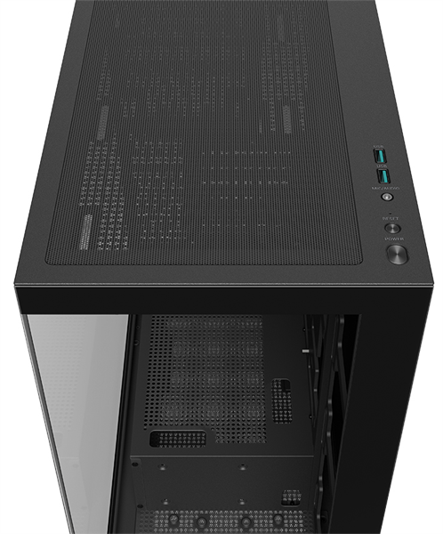 Фото Deepcool CG580 без БП, боковое окно (панорама), черный, ATX (R-CG580-BKNDA0-G-1)