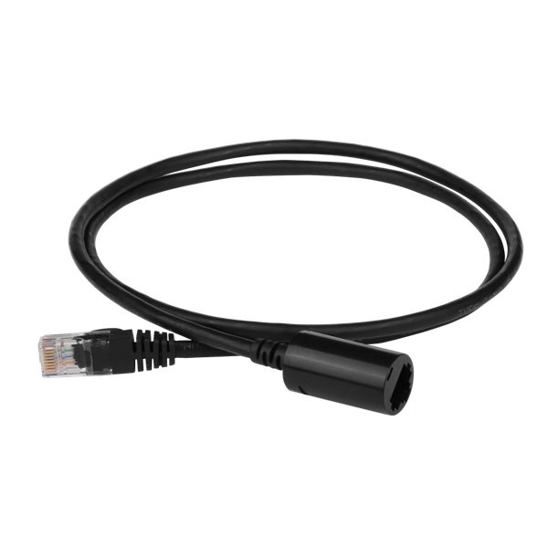 Фото Удлинитель патч-корда UTP кат.5E, розетка RJ45 - вилка RJ-45, 10 м, серый