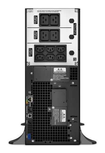 Фото APC Smart-UPS SRT, 6000VA/6000W, On-Line, Extended-run, Black, Tower (Rack 4U convertible), Pre-Inst. Web/SNMP, with PC Business