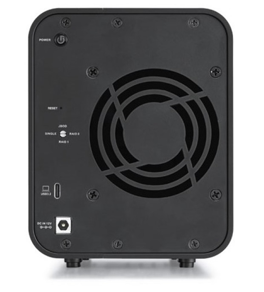 Фото TerraMaster D5 Hybrid DAS tower/ RAID 0, 1, JBOD, SINGLE/ up to (2xHDD + 3xM.2 SSD)/ 1xUSB3.2 Gen2/ 1xPS/ 1YW