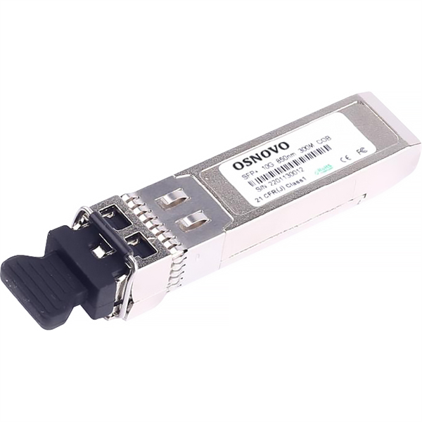 OSNOVO SFP-M2LC05-10G-850-850 Оптический SFP Модуль 10G. Два волокна Multi Mode. Скорость: 10 Гбит/c. Тип разъема: 2LC. Оптический бюджет: 10дБ. Расстояние передачи - до 300м. Рабочая длина волны,нм -