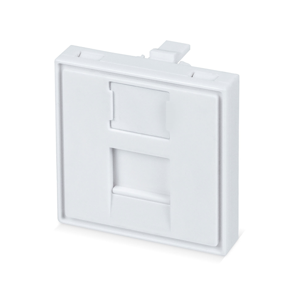 Cabeus FP-45-1M Вставка 45x45 (Mosaic) для 1 модуля формата Keystone Jack