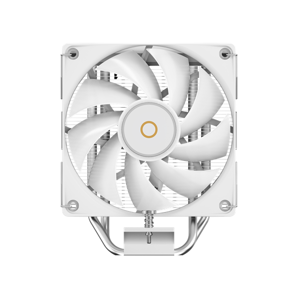 Фото Ocypus Delta A40 SE WH Dual Fan ARGB, 2x120mm ARGB FAN, Top ARGB Panel, 4 HEAT PIPES, 4-PIN PWM, 800-1800 RPM, 31DBA, HYDRO BEARING, LGA115X/1200/1700/18XX, AM4/AM5