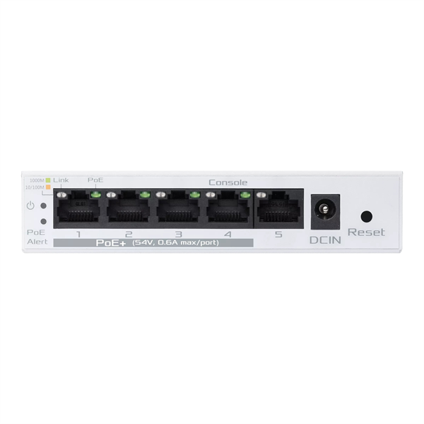 Фото ASUS EBP15//5-Port GbE Smart Managed PoE+ Switch