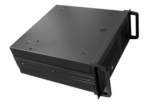 Фото MidiTower Powerman 4U rack-mount TS-4U _____ USB3.0*2; Front fan 12cm*1; Rear fan 6cm*2; dust filter on the front door, intrusion switch, ATX